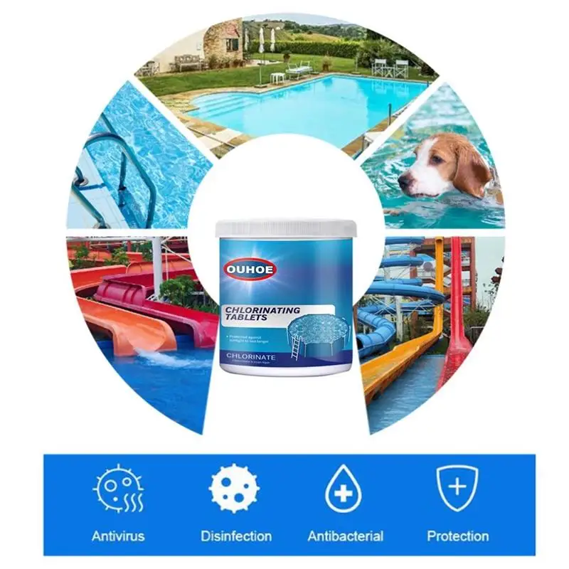 100 планшетов дезинфекция бассейна устройство для дезинфекции