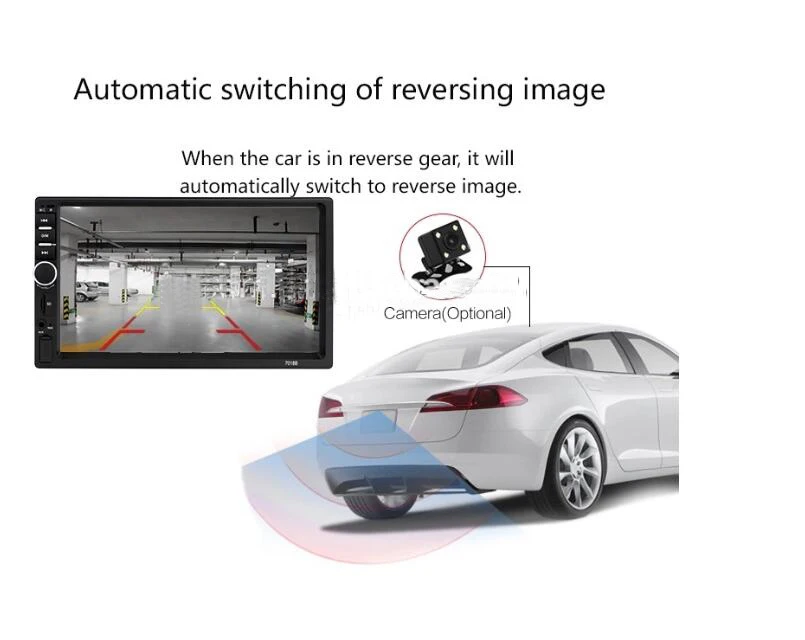 JMANCE 7018 Универсальный Автомобильный MP5-плеер multimidia dvd Радио automotivo 2-din автомобильные аксессуары oto teyp aparelho de som automotivo