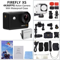 hawkeye firefly xs wifi fpv 4k action camera 90 degree distortionless sports camera touchscreen with waterproof case camera