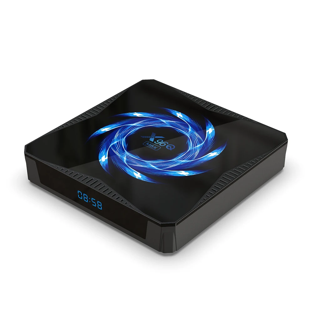 X96Q MAX Android 10 0 Smart TV Box Allwinner H616 Четырехъядерный 4G 32G/64G 2 & 5 0G Dual WIIF BT5.0 4K HD телеприставка