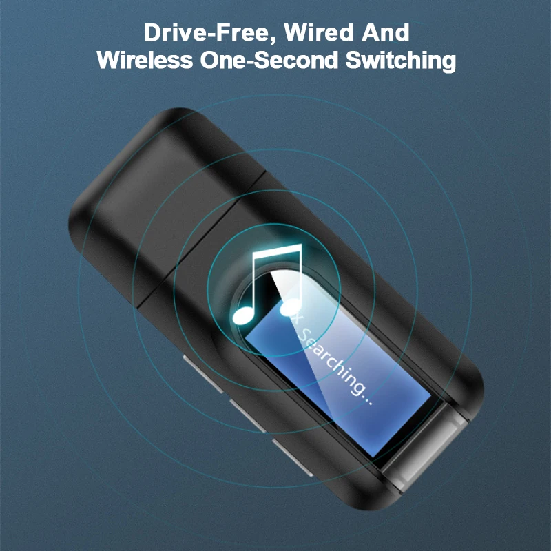 Автомобильный Bluetooth 5 0 FM передатчик автомобильный комплект беспроводной AUX аудио