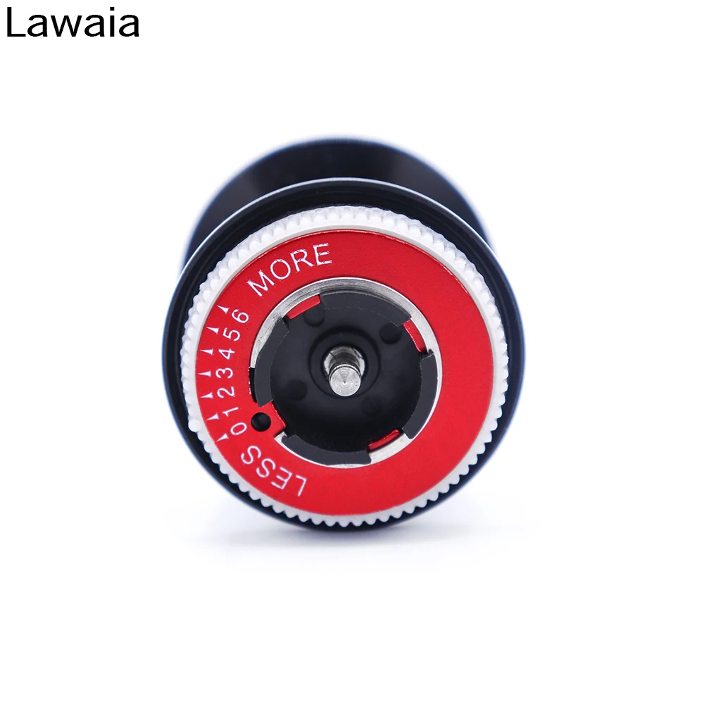 Lawaia Рыболовная катушка Алюминий сплав мелководье 14g легкий магнитный тормоз для
