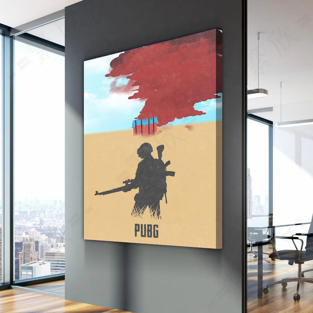 Картина PUBG для Интернет-кафе качественное художественное украшение комнаты