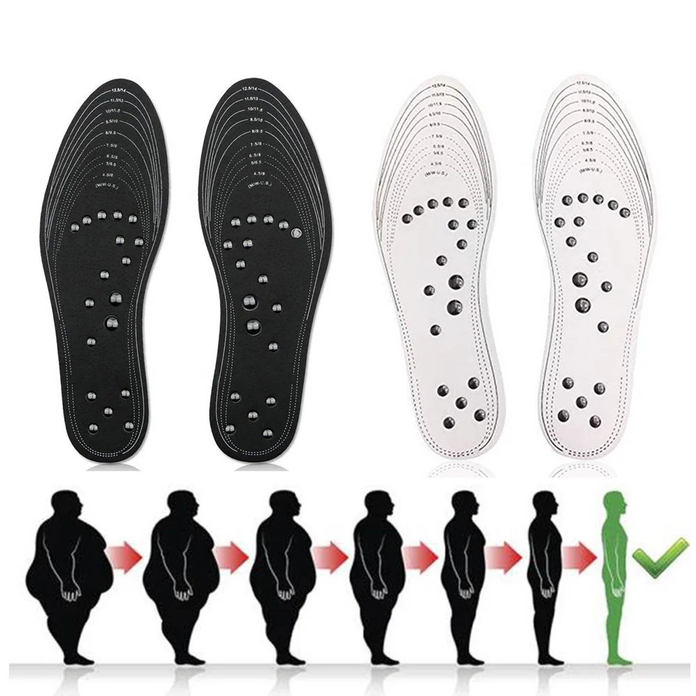 

Unisex Feet Massage Insoles Magnetic Weight Loss Acupressure Slimming Insoles Foot Care Shoe Gel Inserts Insoles Dropshipping