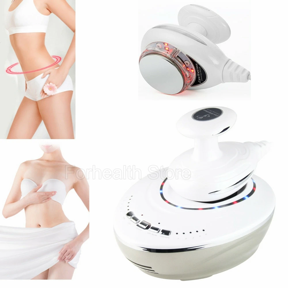 Kopen Led Gezichtsverzorging Rf Lichaam Afslanken Machine Ultrasone Lichaam Vormgeven Gewichtsverlies Instrument Lifting Verstevigende Vetverbranding Huidverzorging Tool