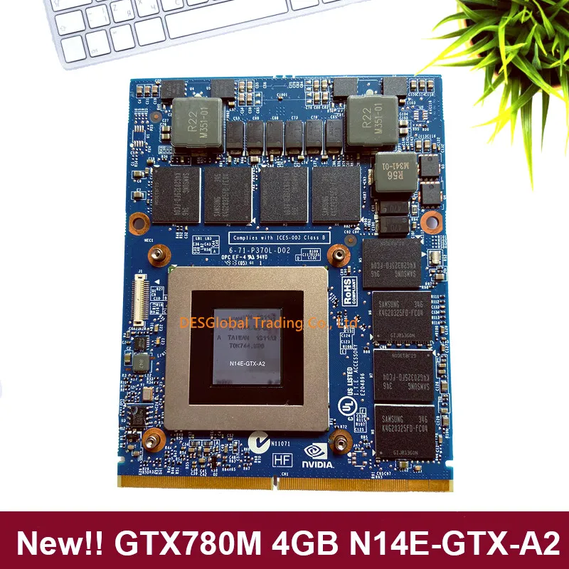 GTX780M GTX 780 м VGA Видео Графическая карта для Clevo P375SM P170EM P150EM P157SM P151SM P150SM P170SM P177SM P370SM P570EM