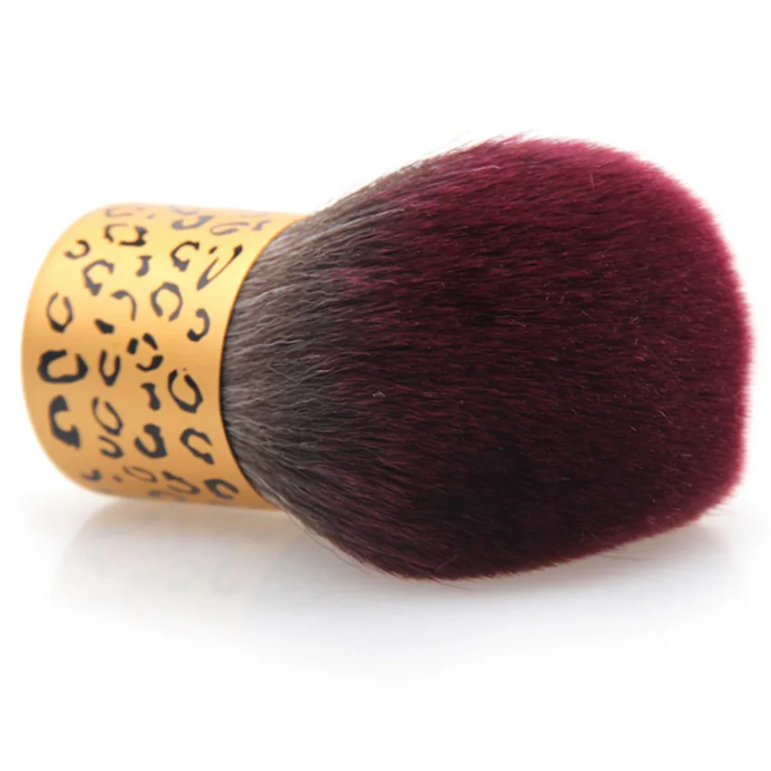 Кисти для макияжа SAIANTTH с леопардовым принтом румян основы пудры