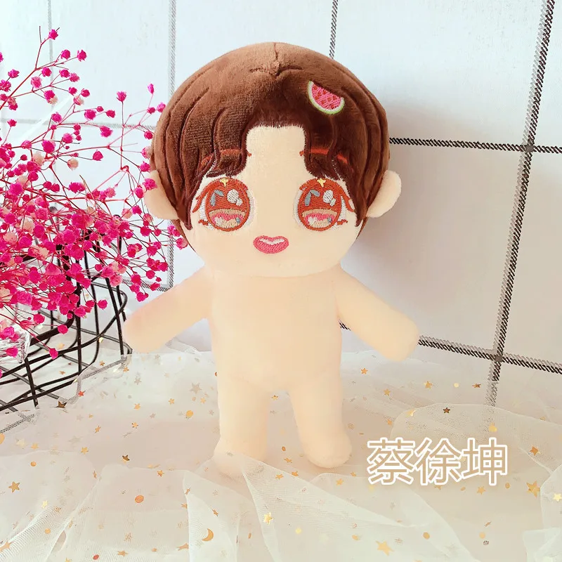 

Wang Yibo Doll Toy Xiao Zhan Idol Plush Doll Cai Xukun Star Puppet Doll