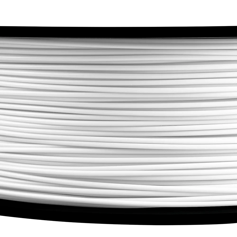 Нить для 3d принтера PLA 1,75 мм белая 1 кг Высокое качество без примесей хорошая стабильность экономичная несколько цветов