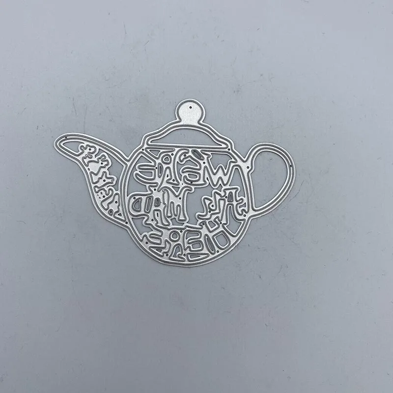 Металлические пресс формы для вечевечерние чайная чашка Сделай Сам Скрапбукинг