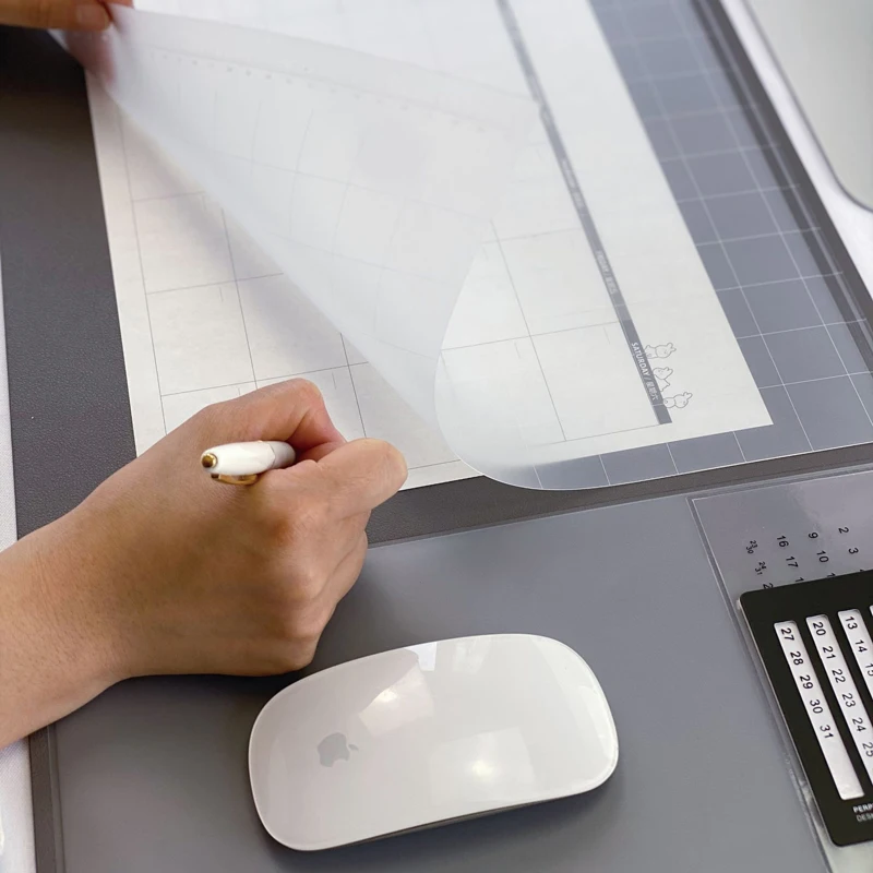 Многофункциональный коврик для записей мыши из ПУ &quot цвет в