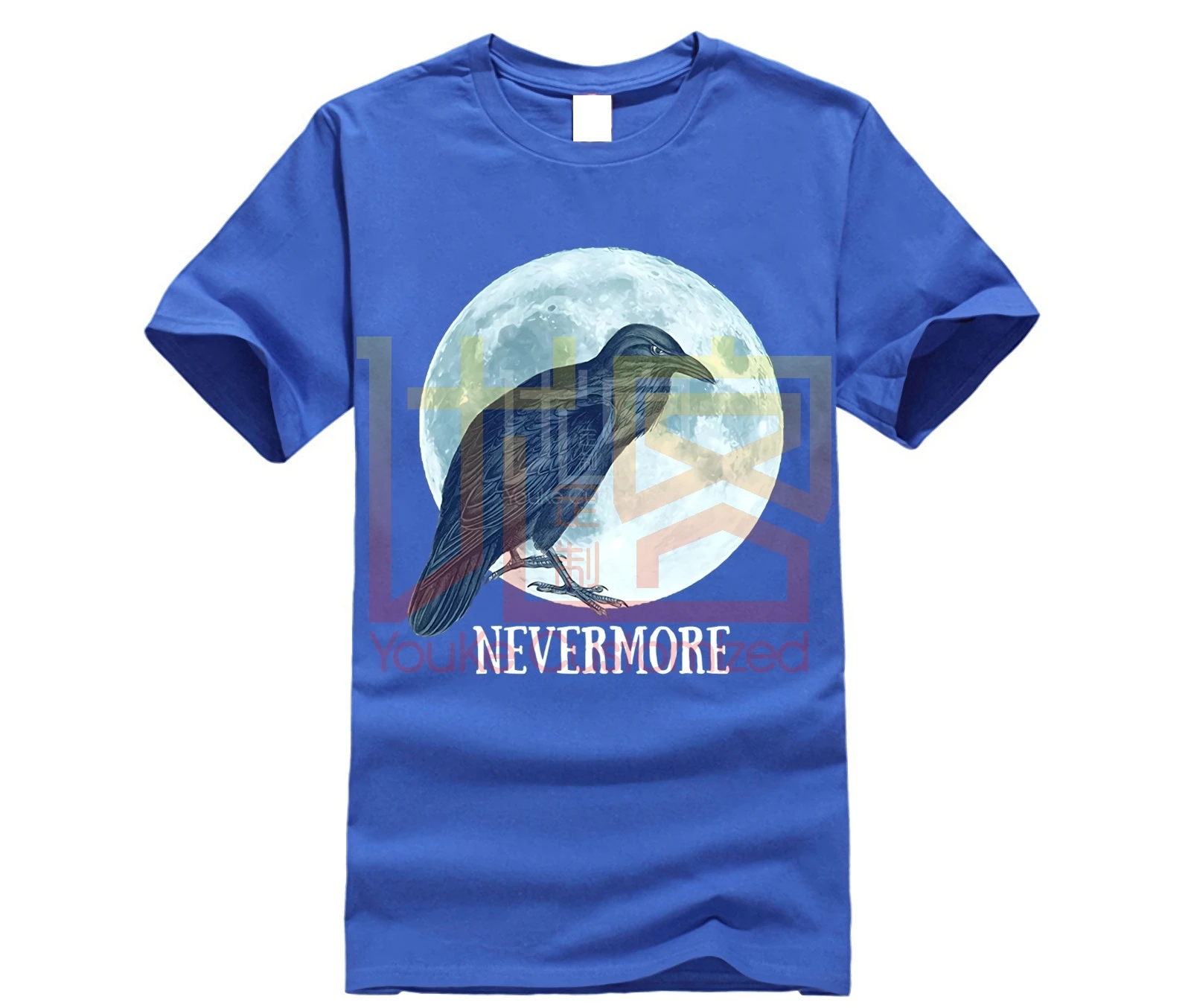 Брендовая мужская рубашка Эдгар Аллан Poe невермор жуткая Хэллоуин футболка |