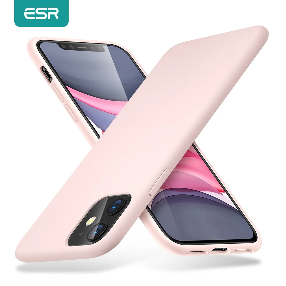 

ESR Case for iPhone 12 12 Pro Max Liquid Silicone Case Original Luxury Phone Case for iPhone11 11pro Max SE 2020 8 7 XR X XS Max