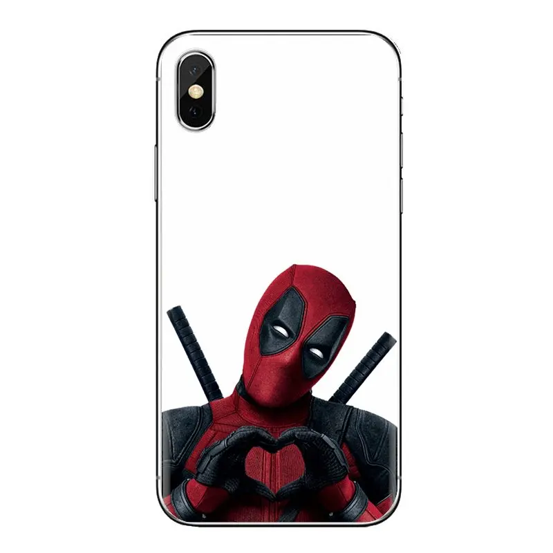Soft Shell Крышка крутой Дэдпул из Вселенной Марвел Coque для huawei G7 G8 P7 P8 P9 P10 P20 P30 Lite Mini Pro P