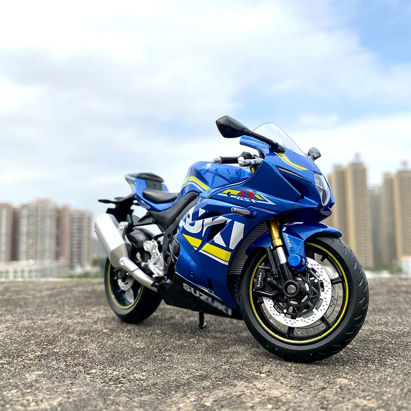 1/12 масштаб сплава GSX R1000 модель мотоцикла Игрушка по бездорожью Autocycle Shork