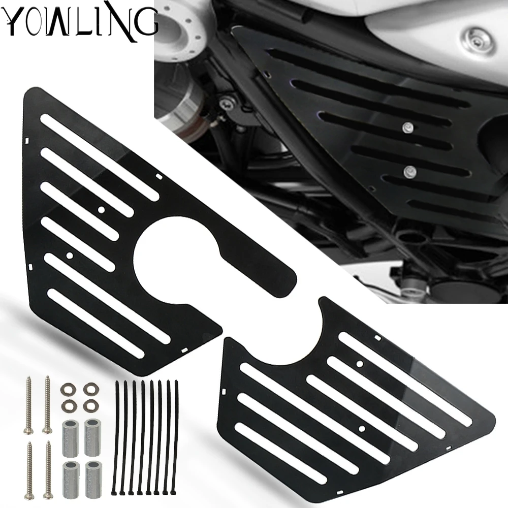 For BMW R nineT Racer 2017 2018 2019 Air Box Cover Protector Fairing R nine T Racer Motorcycle left and right Airbox Cover