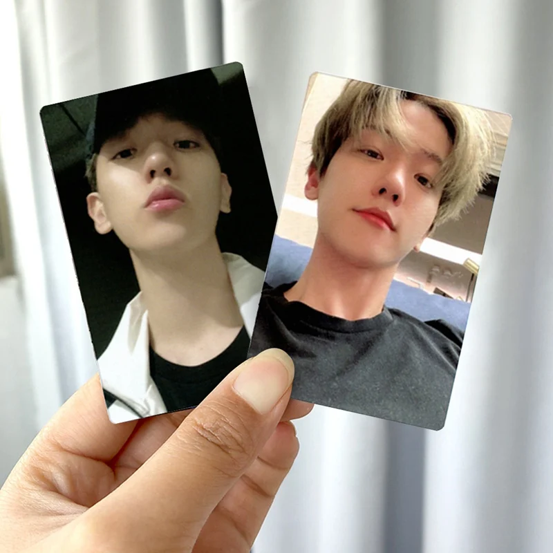 Альбом KPOP EXO BAEKHYUN для удовольствия ломо-карты модная самодельная бумажная