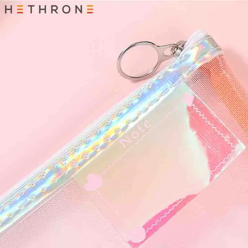 Большая кавайная сумка hetron 1 шт. чехол для письма с розовой свиньей школьные