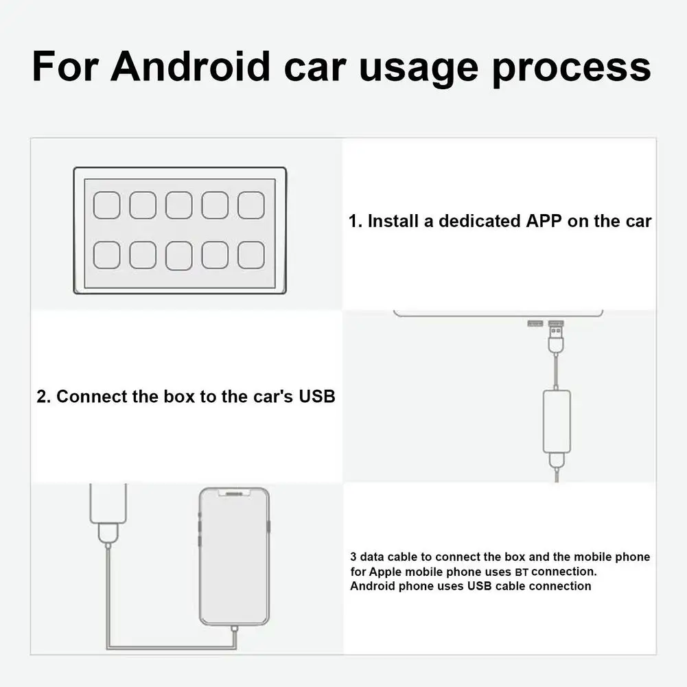 Беспроводной адаптер CarPlay беспроводной Автомобильный ключ радио USB для