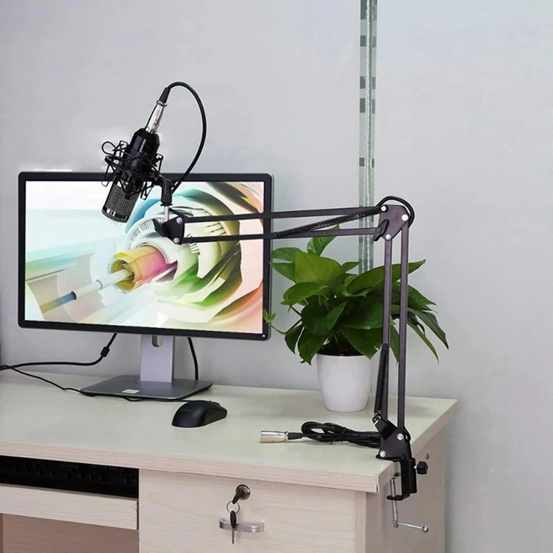 BM800 Professional Suspension Microphone Kit Live Broadcasting Recording Condenser Set | Электроника