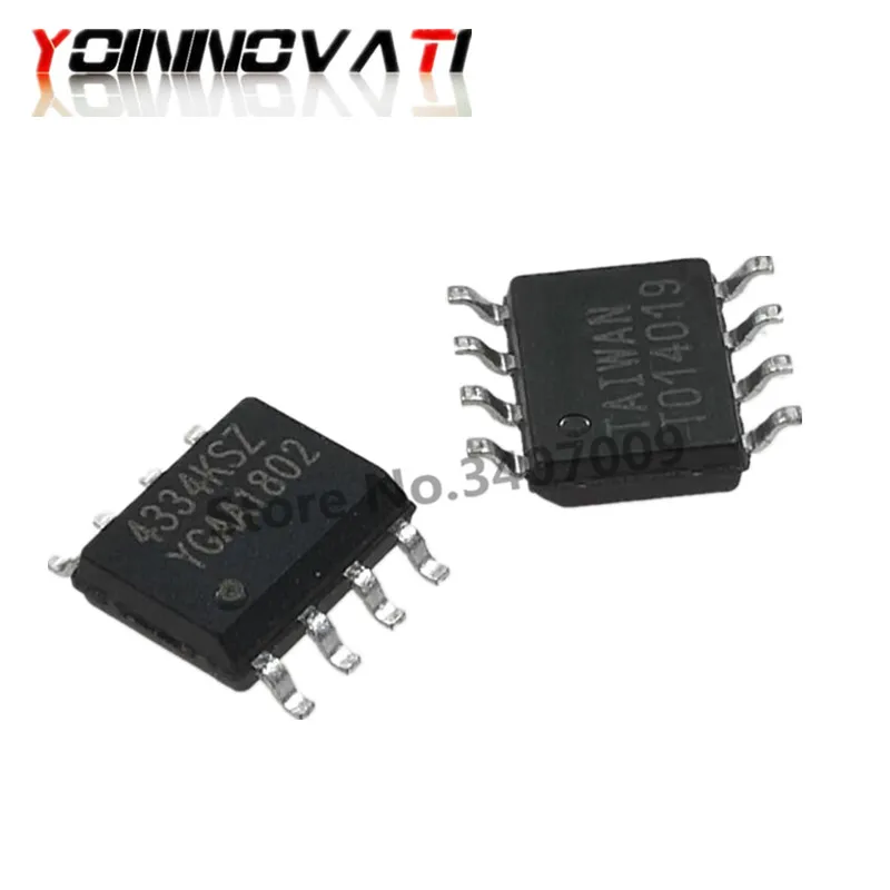 10 шт CS4334-KSZ SOP8 CS4334 4334KSZ CS4334KSZ аудио цифровой преобразователь IC Stereo 24-разрядный DAC