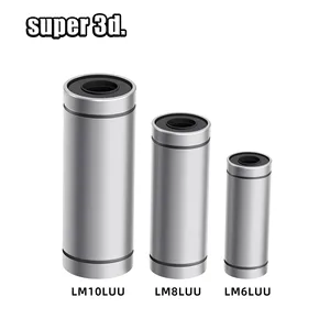 2 шт. LM6LUULM8LUU LM10LUU 6 мм 8 мм 10 мм Длинный линейный шариковый подшипник