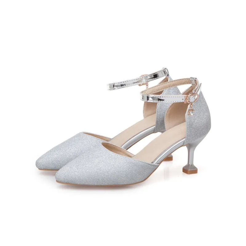 Большие размеры 9 10 11 12 босоножки на высоком каблуке Женская обувь женские летние