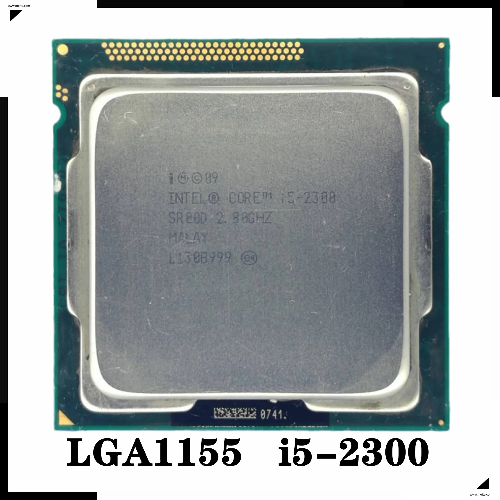 Десктопный процессор Core i5-2300 i5 2300 2 8 ГГц четырехъядерный ЦПУ Процессор 6M 95W LGA 1155 |