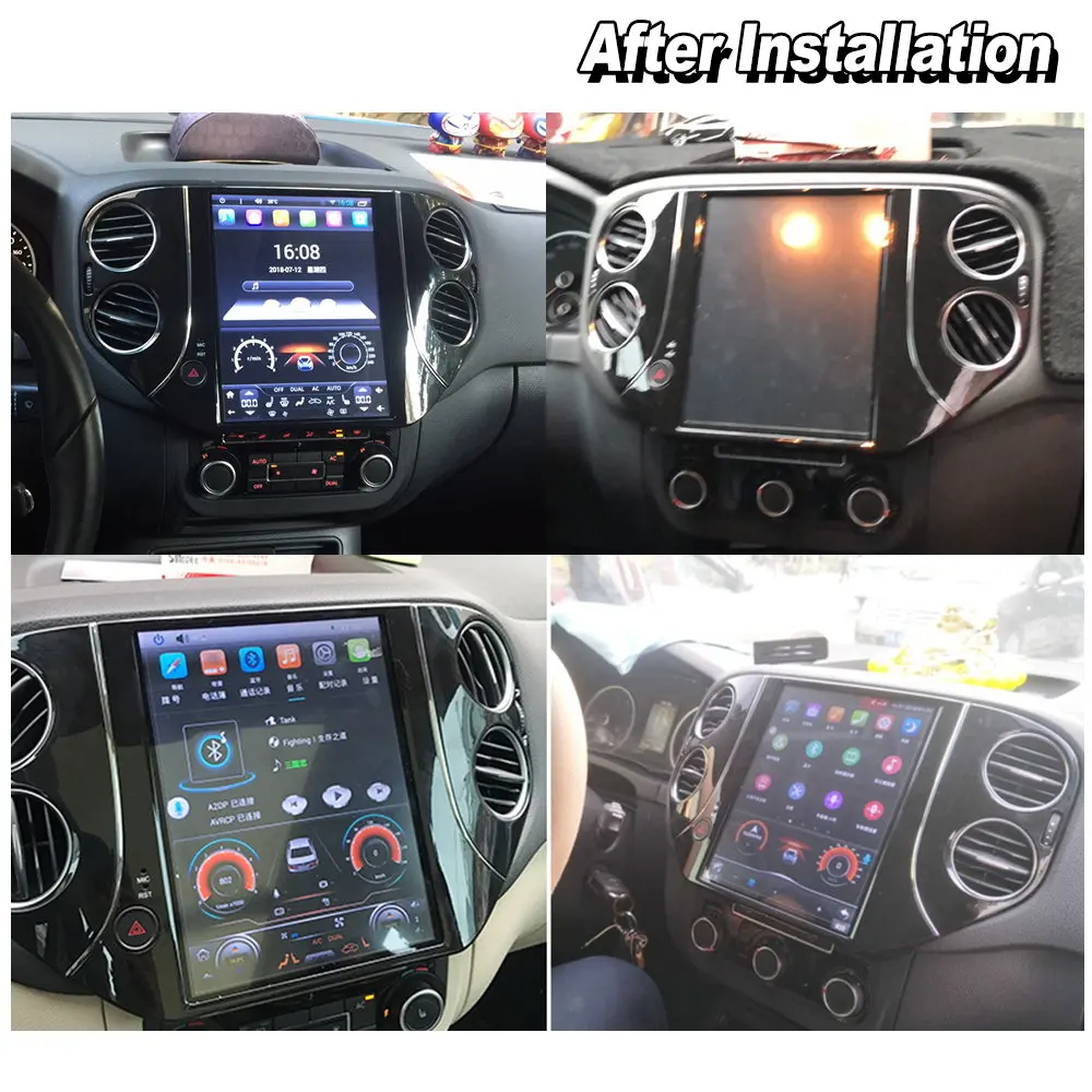 Автомобильный мультимедийный плеер Android для Volkswagen Tiguan 2013-2016 Carplay GPS навигационная
