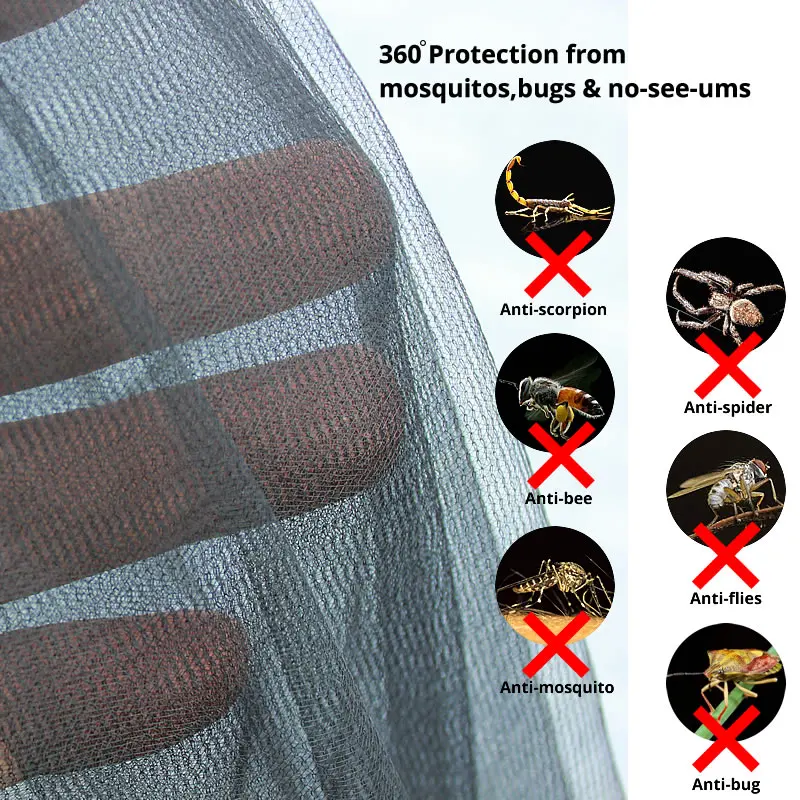 2 PCS Mosquito Net Army Hammock Camping Hamaca Hammack Ultralight Outdoor Hunting | Мебель
