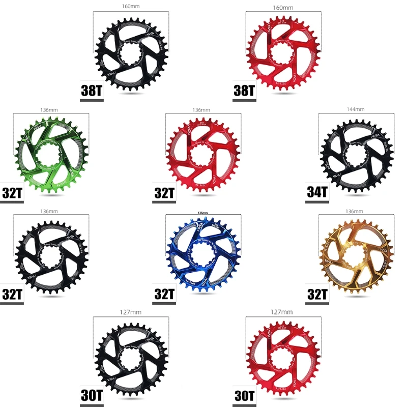 Звезда для горного велосипеда GXP кривошипная звезда из алюминиевого сплава 30T 32T