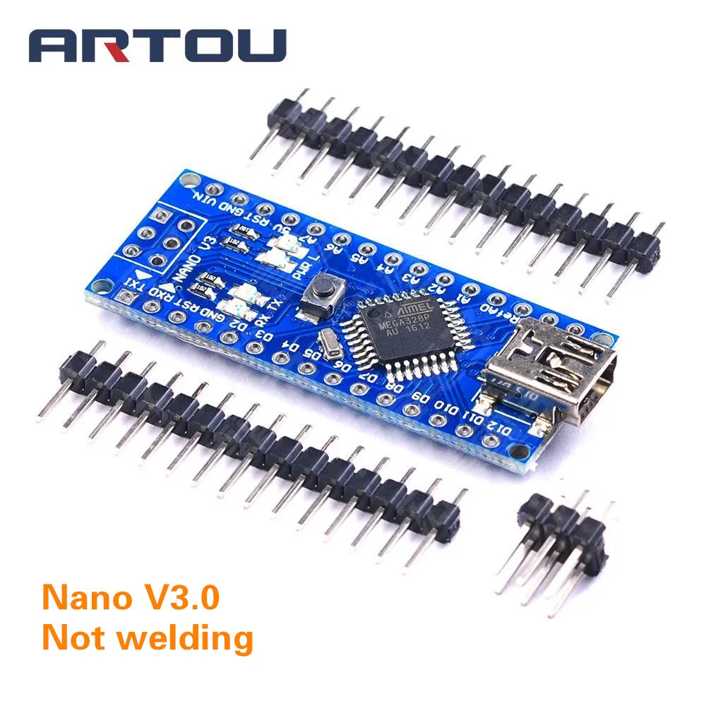 Nano Mini USB с Загрузчиком совместимый контроллер 3 0 Для arduino CH340 драйвер 16 МГц v3.0