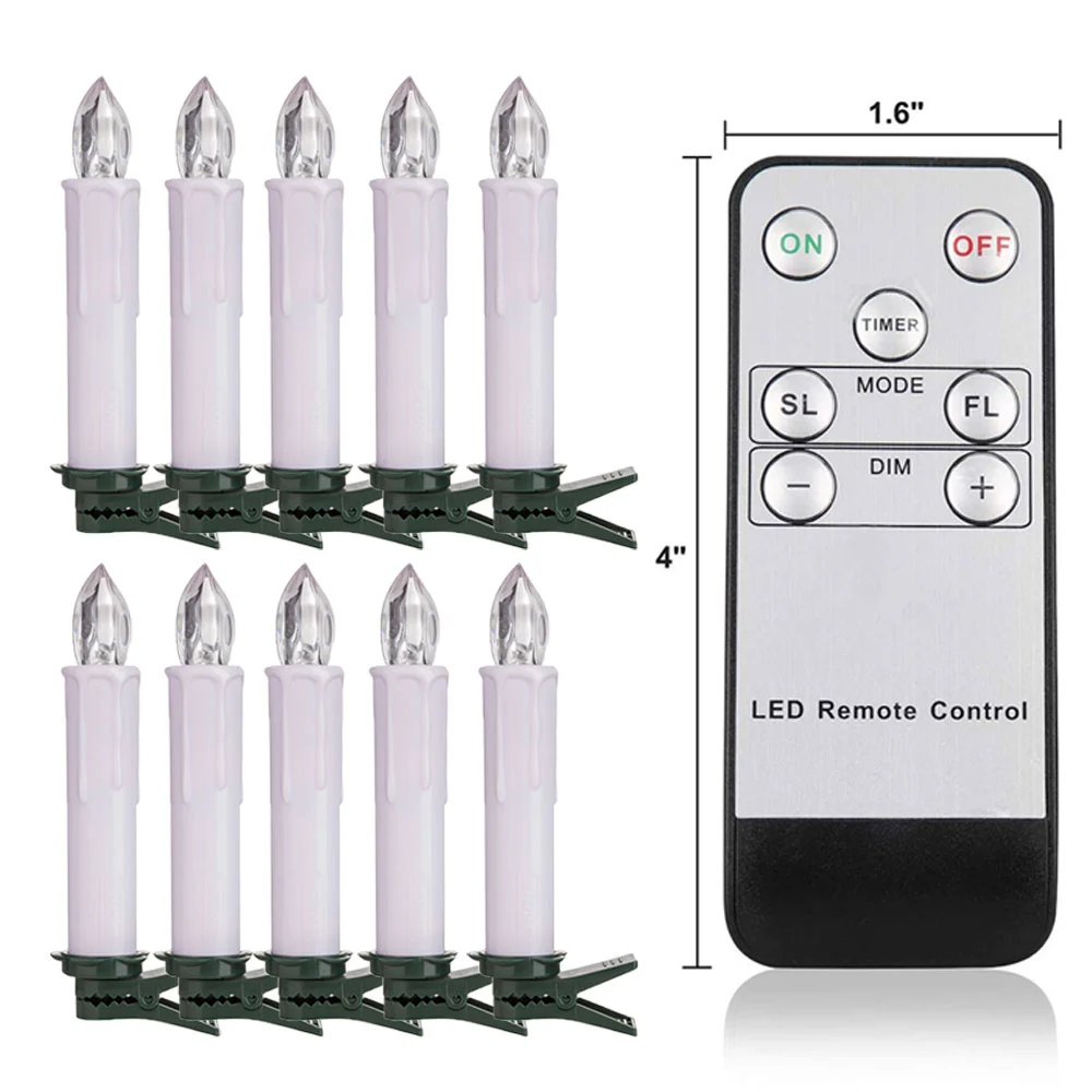 

LED Flameless Candles Electronic simulation candle creative proposal birthday wedding remote control led candle light decorate