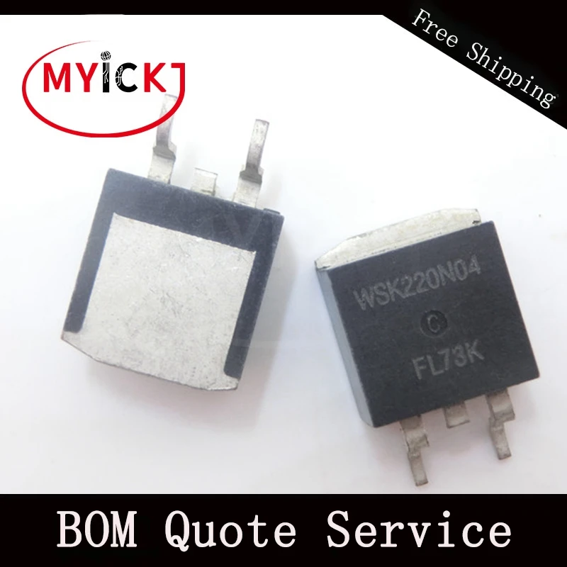 5 шт. WSK220N04 TO 252 power металлические полосы®Резисторы что подразумевает низкую