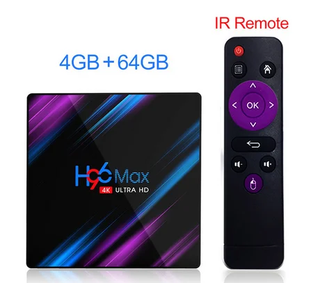 Белый H96 MAX Smart tv Box Android 9,0 16 ГБ 32 ГБ 64 ГБ медиаплеер Rockchip RK3318 4K Wifi USB 3 медиаплеер Android телеприставка - Цвет: Белый