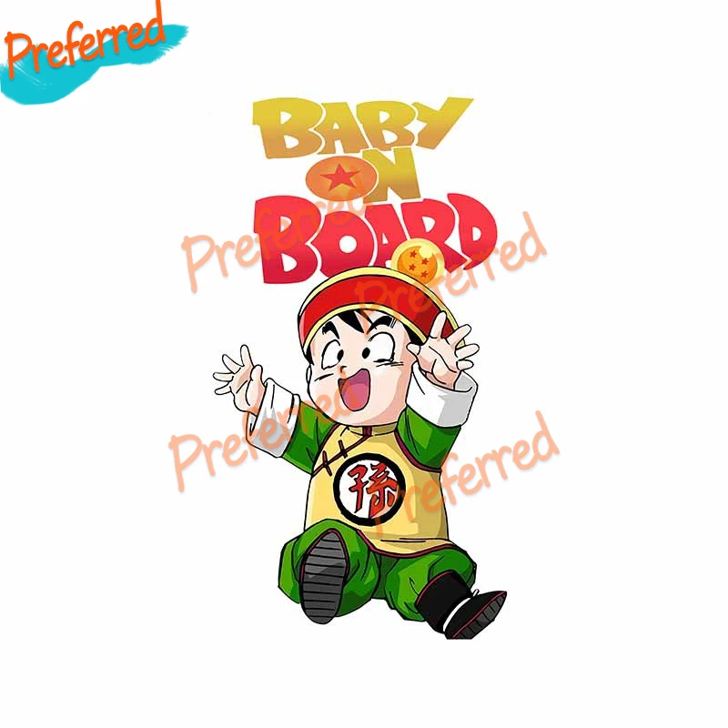 Детская Наклейка на доску для стрекоза Гоку мультфильм Мотокросс гоночный