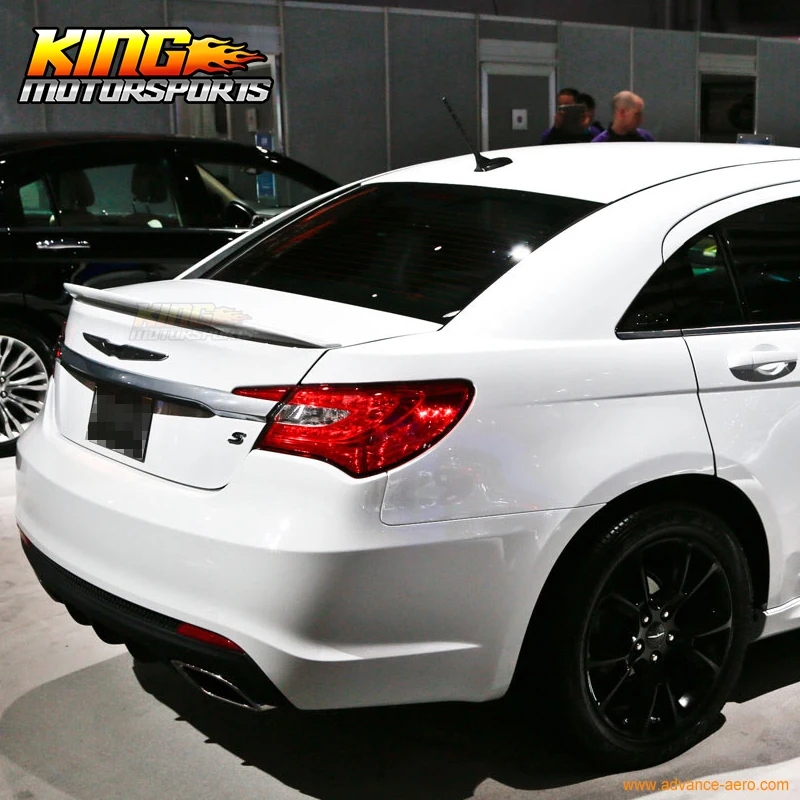 

Fit For 11-14 Chrysler 200 Flush Mount Trunk Spoiler OE Style Unpainted ABS