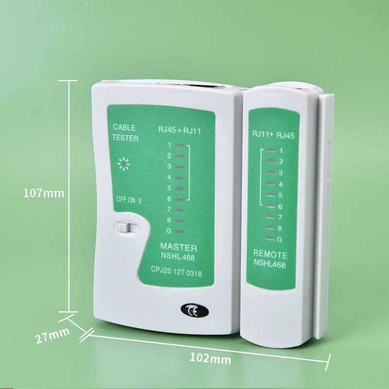 Тестер сетевого кабеля RJ45 RJ11 RJ12 Cat5 Cat6 UTP LAN | Компьютеры и офис