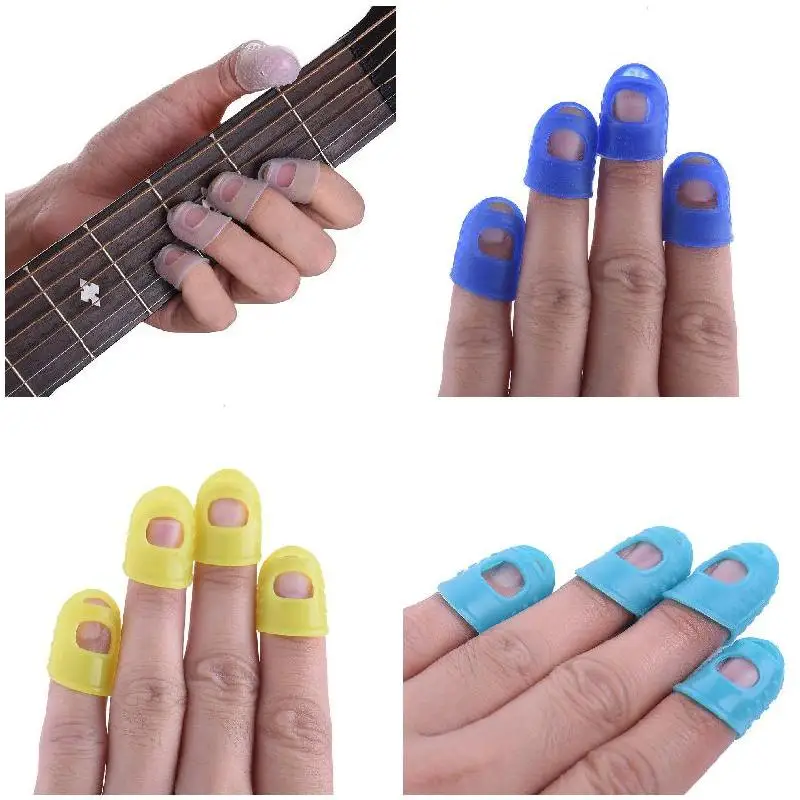 12 шт. Тонкий Средний целлюлоидный гитарный палец пальчиковые палочки Plectrum Band ENA88 |