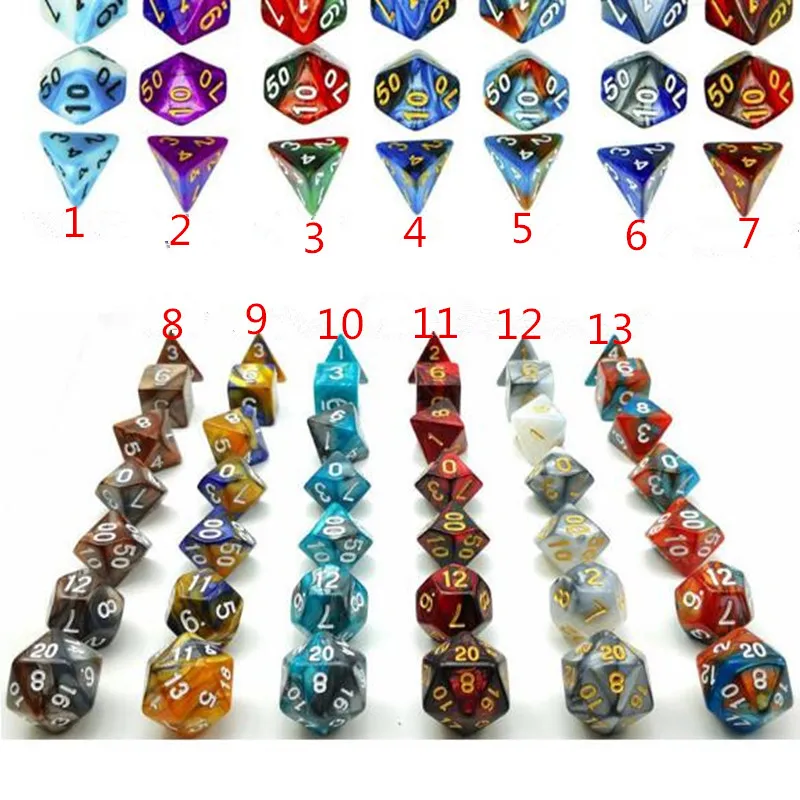 7 шт./компл. международная торговля Новые Самые продаваемые двухцветные