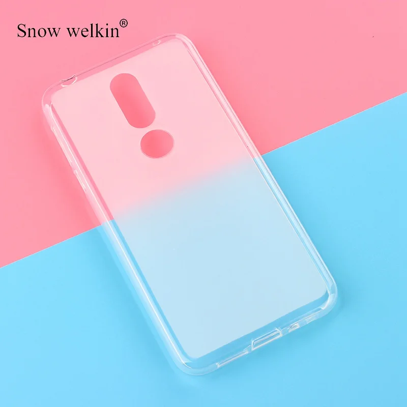 Для Nokia 7 1 гель TPU Тонкий мягкий силиконовый чехол для 5 84 дюймов резиновый