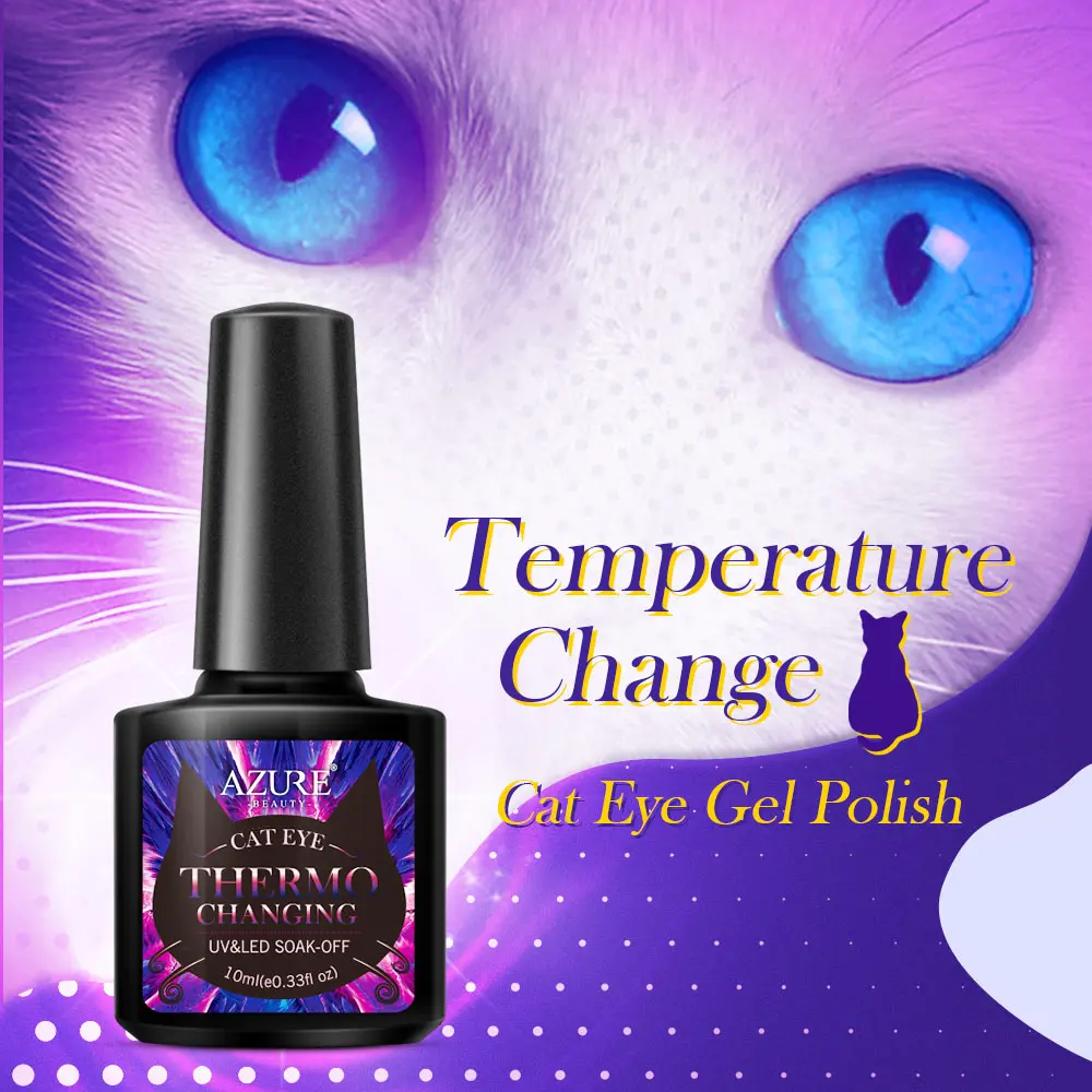 Modelones изменение температуры цвет Магнитный светодиодный гель замачиваемый