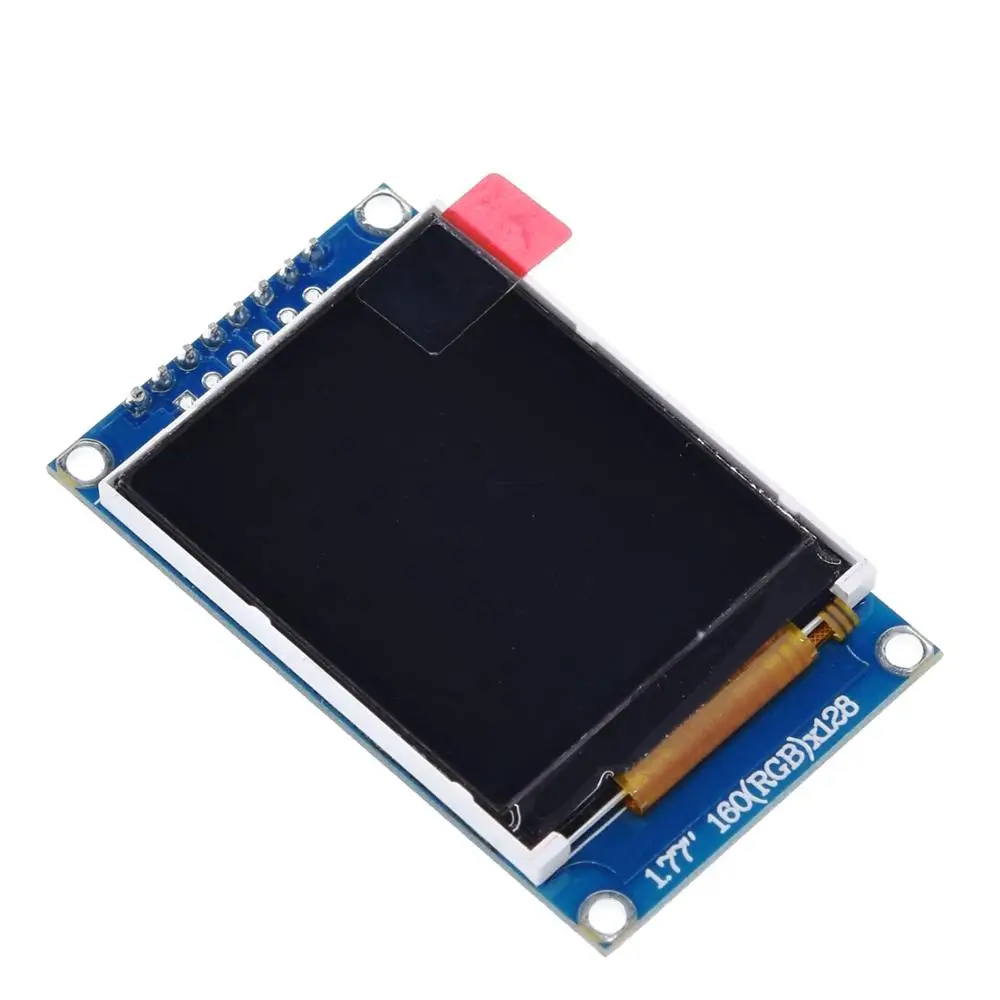 TZT 1,77 дюймов TFT lcd экран 128*160 1,77 TFTSPI TFT цветной экран модуль последовательного порта