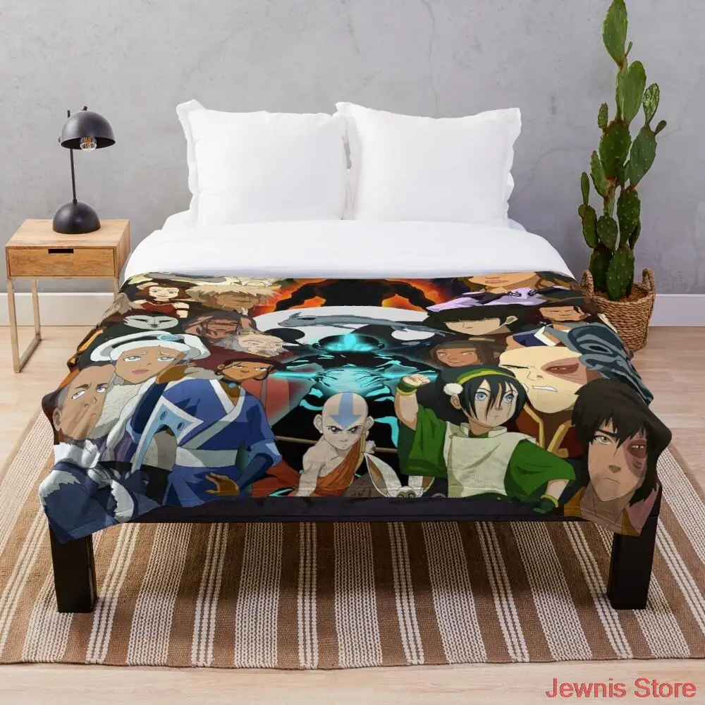 

The world of avatar Throw Blanket Fleeceon Bed/Crib/Couch Adult Baby Girls Boys Kids Gift