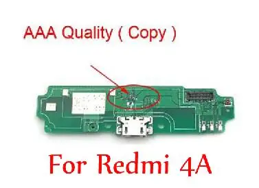 Для Xiaomi Redmi 4X4 Pro 5 4A 5A 6A Note 6 5 Pro usb зарядное устройство порт Micro док-станция зарядный разъем гибкий кабель плата - Цвет: Redmi 4A - Copy