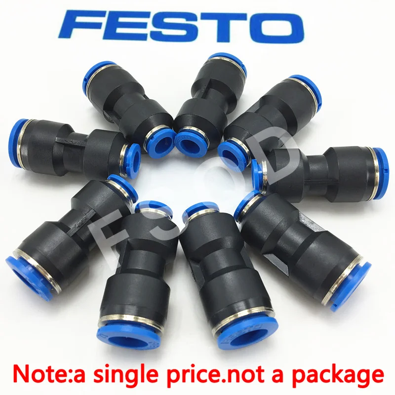 QS-6-4 153037 QS-8-6 QS-10-8 QS-12-8 QS-12-10 FESTO пуш-ап-быстроразъемные соединения QS стандартная серия разъем пневматический компонент инструменты воздуха