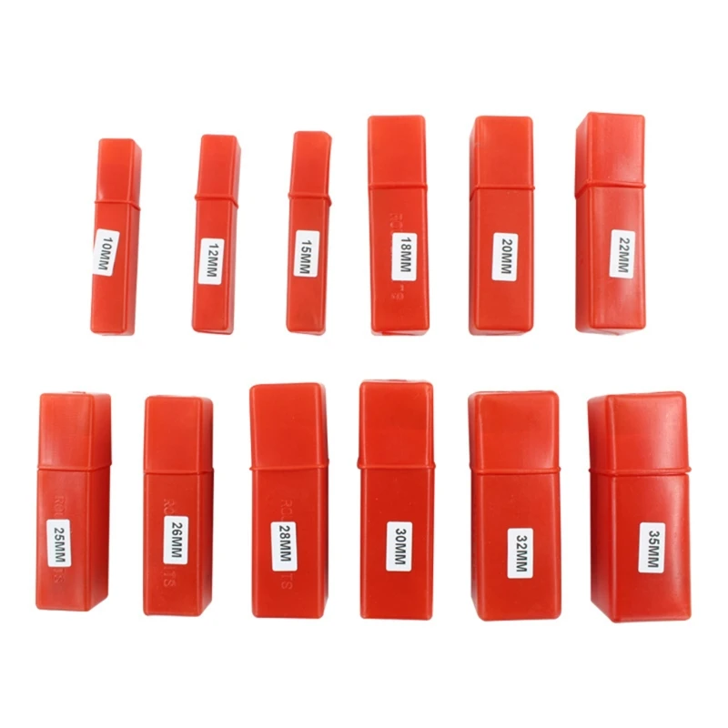 

12 Pcs Woodworking Hole Opener Flat Wing Drill Hole Opener Set Multi Drilling 35EC