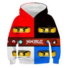 Детская модель В рыцарском стиле ниндзя, Свитшот вечерние, Детские худи, футболки для мальчиков и девочек, одежда на осень 2021, Новые Топы