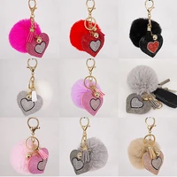 accrssories womens suspension keychain rhinestone bags key ring decor heart