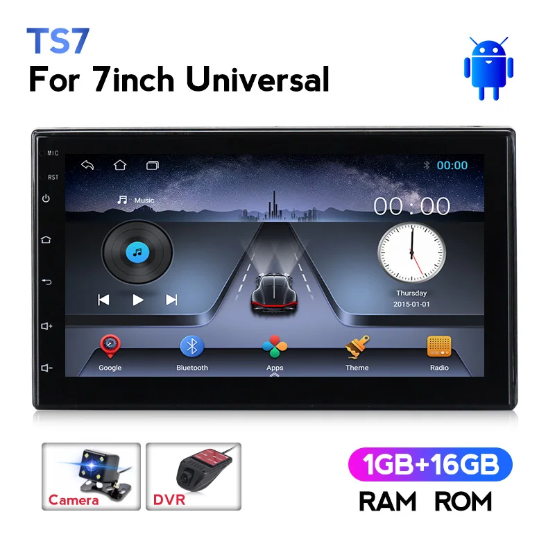 7-дюймовая универсальная Android система Автомобильная Мультимедийная GPS кассета с